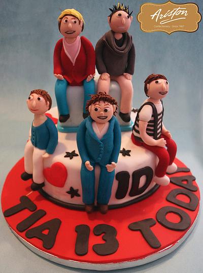 ONE DIRECTION - Cake by ARISTON CONFECTIONERY