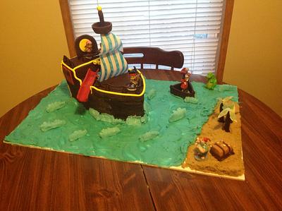 Jack and the neverland - Cake by Cdodd6
