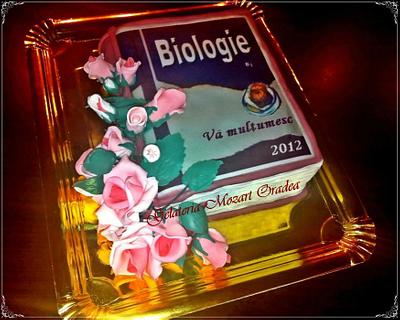 Thanks for a biology teacher - Cake by Gelateria Mozart 