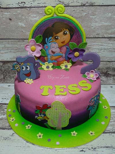 Dora the Explorer cake - Cake by Bianca