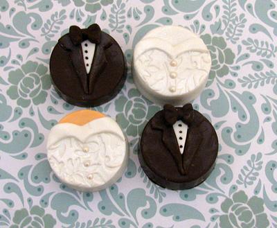 Wedding Oreos - Cake by Sweet Creations