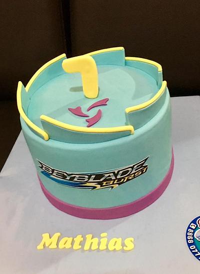 Beyblade Birthday  - Cake by N&N Cakes (Rodette De La O)