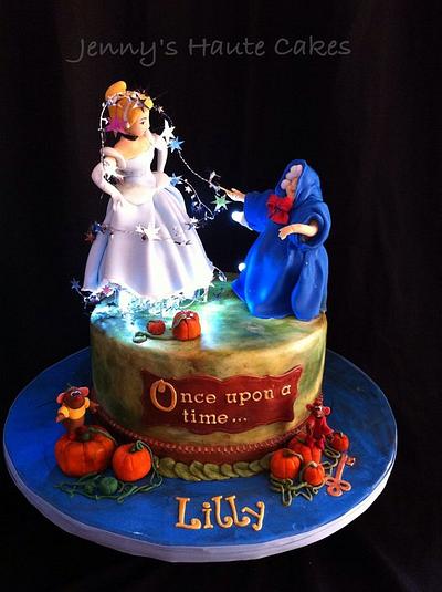 Cinderella's Magical Dress - Cake by Jenny Kennedy Jenny's Haute Cakes
