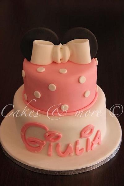 Minnie Cake - Cake by Elli & Mary