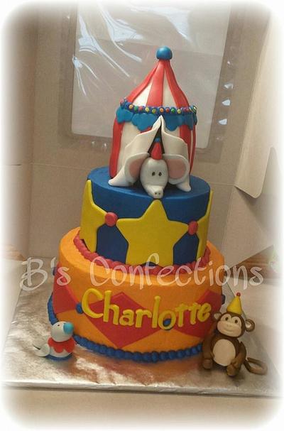 Circus Cake - Cake by bconfections