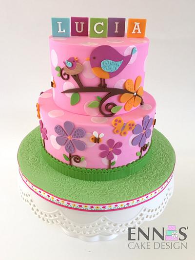 Lucia's Baby Shower - Cake by Irina - Ennas' Cake Design