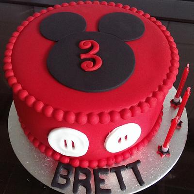 mickey mouse - Cake by Tracycakescreations