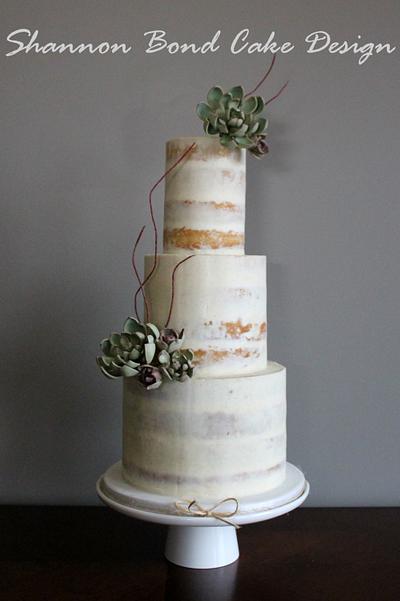 Semi-naked Cake - Cake by Shannon Bond Cake Design