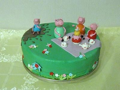 Peppa pig - Cake by Wanda