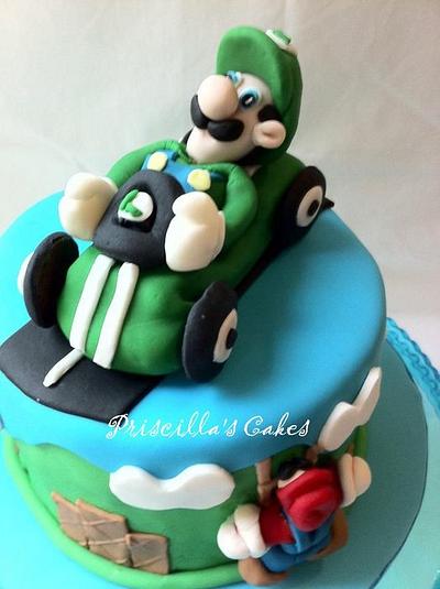 Super Mario Bros Cake - Cake by Priscilla's Cakes