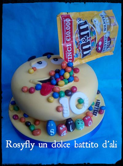 M&M's cake for Salvo - Cake by Rosyfly un dolce battito d'ali