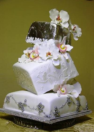 orchid cake - Cake by Les Delices D'Evik