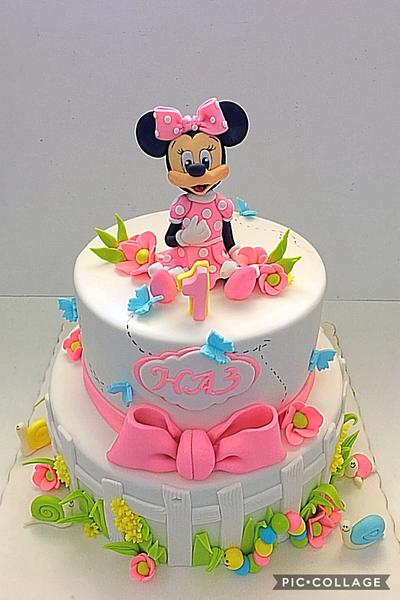 Baby girl cake - Cake by Dobi