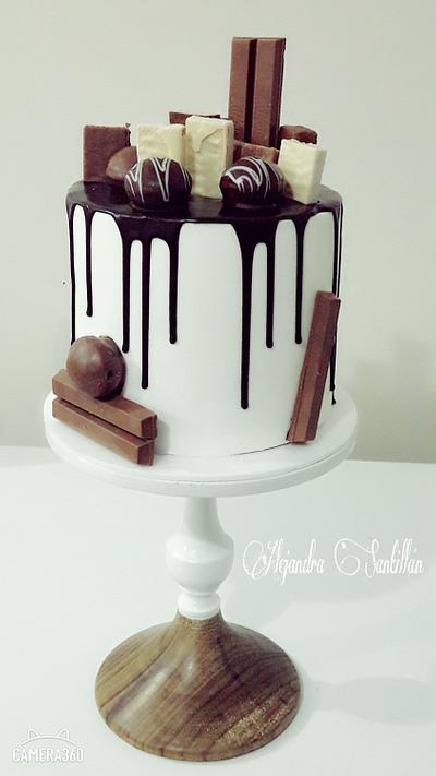 *Drip Cake* - Cake by Alejandra Santillán