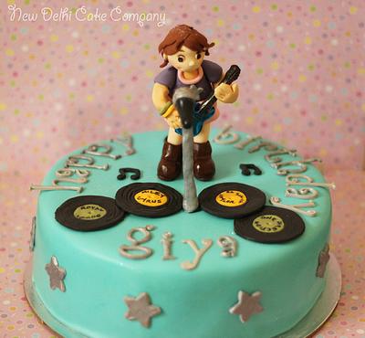 Music cake - Cake by Smita Maitra (New Delhi Cake Company)