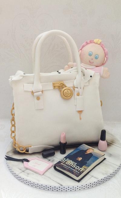 Michael Kors handbag cake - Cake by Samantha's Cake Design