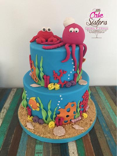 sea cake - Cake by little cake sisters
