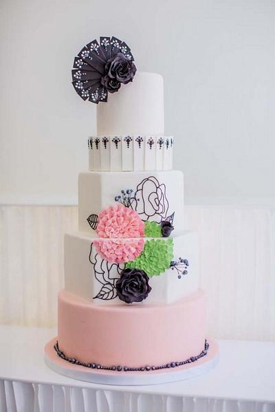 Wedding cake - Cake by rosegateaux