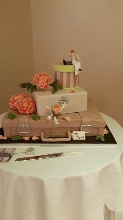 Suitcase collaboration - Cake by Love it cakes