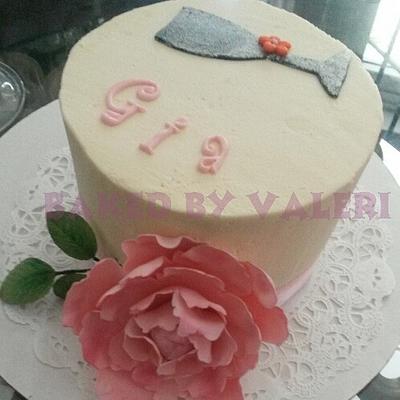 Buttercream birthday cake - Cake by Baked By Valeri