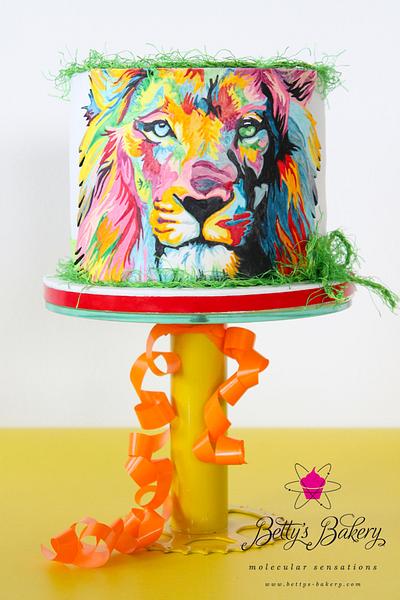 "Through the eyes of a Lion" - Cake by Betty's Bakery (molecular sensations)