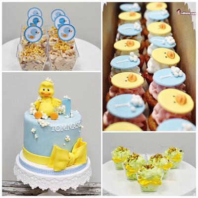 Rubber duck 1st birthday - Cake by Naike Lanza