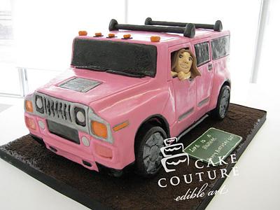 Pink hammer cake - Cake by Cake Couture - Edible Art