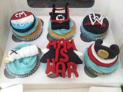 WWE Cupcakes - Cake by Jodie Taylor