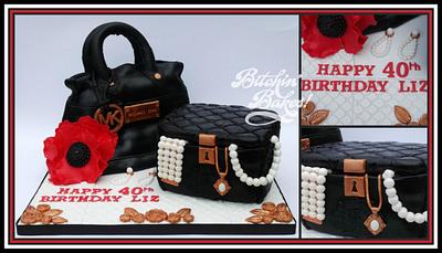 Michael Kors Bag with Jewellery box - Cake by fitzy13