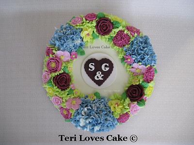 Small Gluten-Free Wedding Cake   - Cake by MsGF