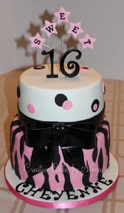 Sweet 16 - Cake by Sonya