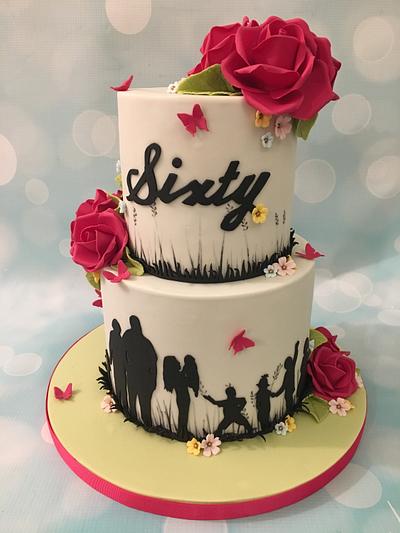 60th celebration  - Cake by Shereen