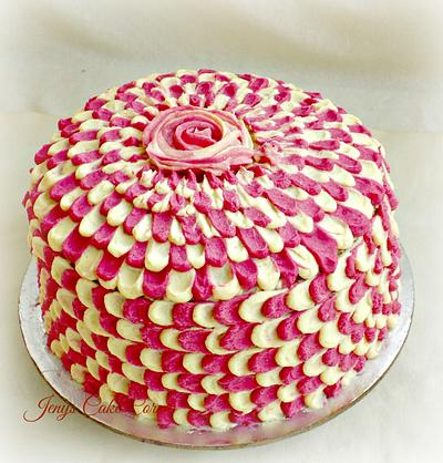Petal Cake - Cake by Jeny John