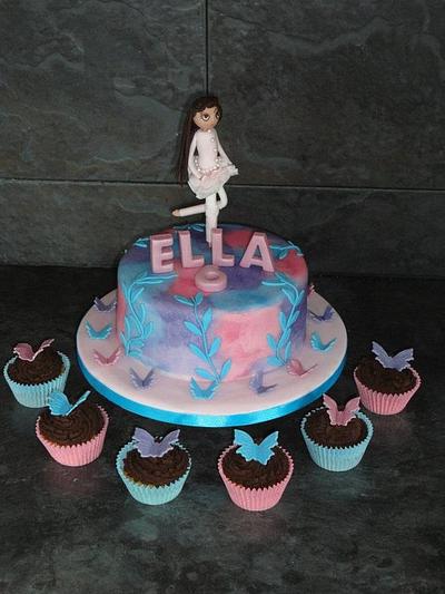 Moxie girlz ballerina birthday cake - Cake by Krumblies Wedding Cakes
