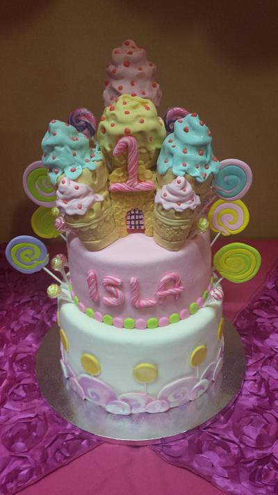 candy land cake - Cake by Lolo 