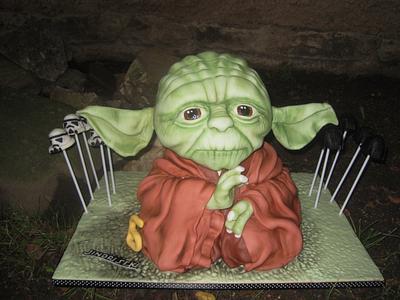 Mr. Yoda - Cake by Eliska
