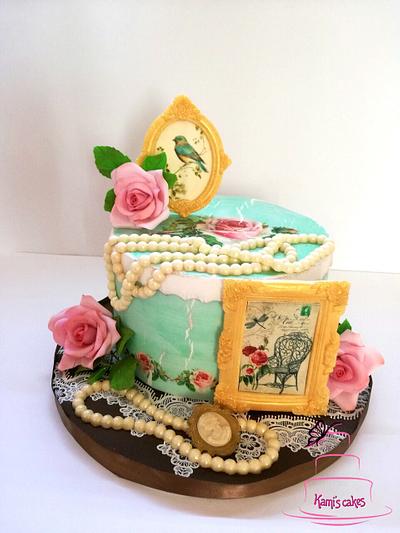 Cake for a lady’s birthday - Cake by KamiSpasova