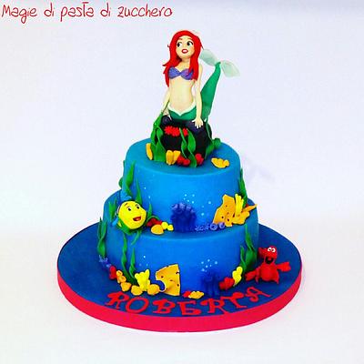 Ariel cake - Cake by Mariana Frascella