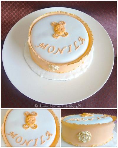 Cameo Mini Cake - Cake by KnKBakingCo