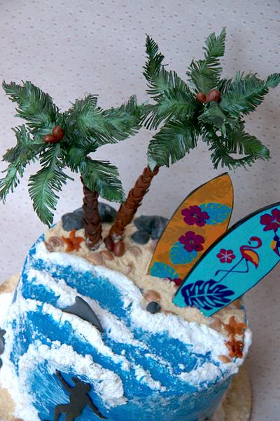 Surf Cake - Cake by Veronica22