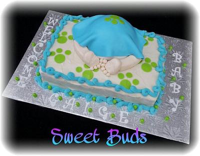 Baby Butt Cake - Cake by Angelica
