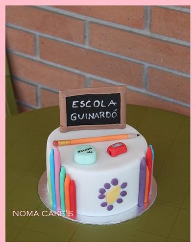 TARTA PROFES, CAKE TEACHER - Cake by Sílvia Romero (Noma Cakes)