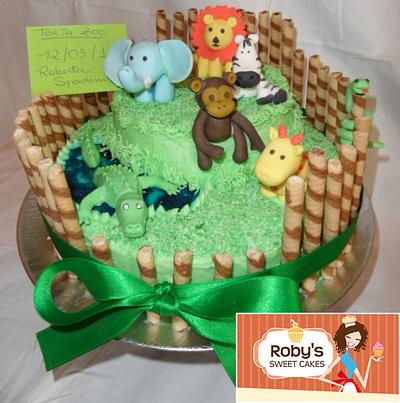 Zoo cake - Cake by Roby's Sweet Cakes