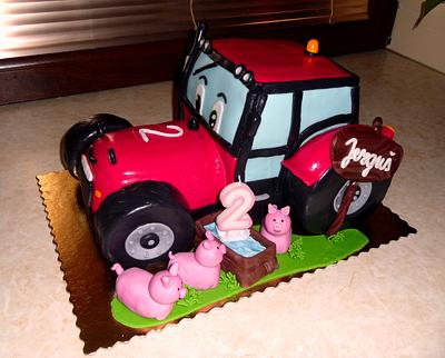 Tractor - Cake by LH decor