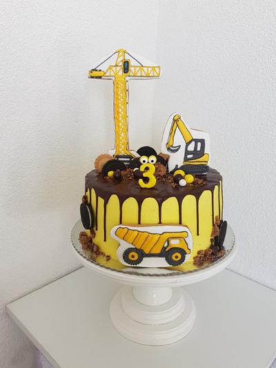 Construction Truck - Cake by Prodiceva