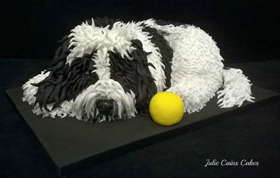 Dusty the Dog - Cake by Julie Cain