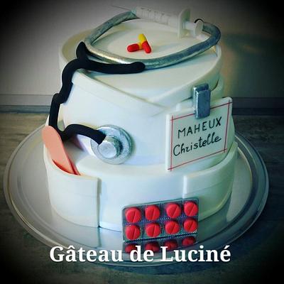 Nurse cake - Cake by Gâteau de Luciné