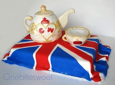 Royal wedding cake - Cake by Onebitesweet