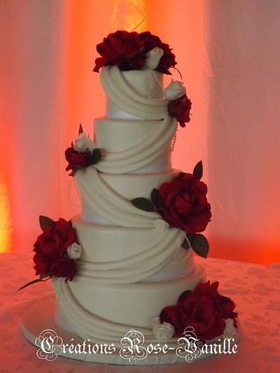 red roses for lovers - Cake by cindy