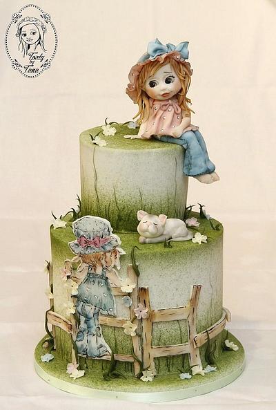 Fairyland garden - Cake by grasie